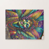 Mardi Gras Street Graffiti Puzzle (Horizontal)
