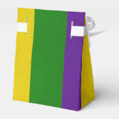 Mardi Gras Streifen Muster Geschenkschachtel (Rückseite)