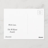 Mardi Gras Streifen Muster Lila-Gelb Postkarte (Rückseite)