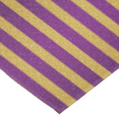 Mardi Gras Streifen Tischdecke (Schrägansicht)