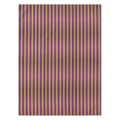 Mardi Gras Streifen Tischdecke (Vorderseite)