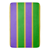 Mardi Gras Stripes Badematte (Vorderseite Vertikal)