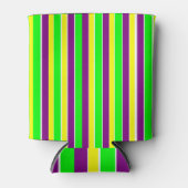 Mardi Gras Stripes Dosenkühler (Vorderseite)