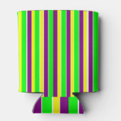 Mardi Gras Stripes Dosenkühler (Rückseite)