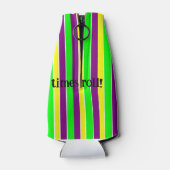 Mardi Gras Stripes Flaschenkühler (Rückseite)