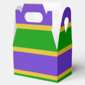 Mardi Gras Stripes Geschenkschachtel (Geöffnet)