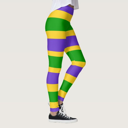Mardi Gras Stripes Leggings (Rechts)