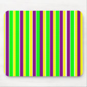 Mardi Gras Stripes Mousepad (Vorne)