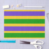 Mardi Gras Stripes Seidenpapier (Handwerk)