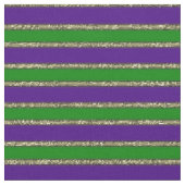 Mardi Gras Stripes Stoff (Nahaufnahme)
