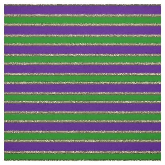 Mardi Gras Stripes Stoff (Muster)