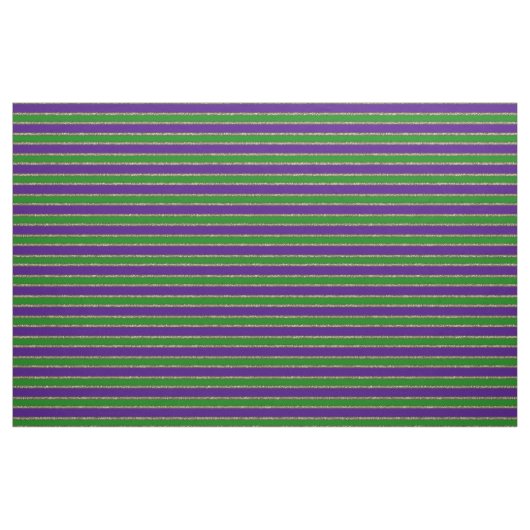 Mardi Gras Stripes Stoff (Fat Quarter (45,7 x 55,9 cm))