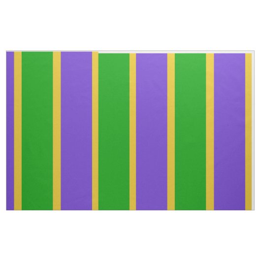Mardi Gras Stripes Stoff (Yard (91,4 cm))