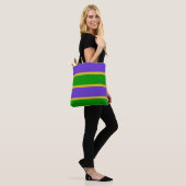 Mardi Gras Stripes Tasche (Am Model)