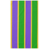 Mardi Gras Stripes Tischdecke (Vorderseite)