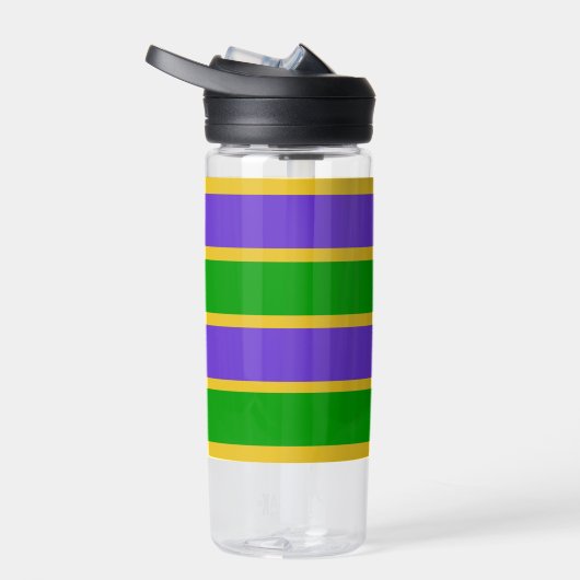 Mardi Gras Stripes Trinkflasche (Rechts)