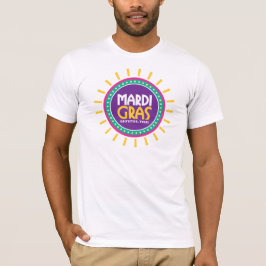 Mardi Gras Sun, Galveston, Texas T-Shirt