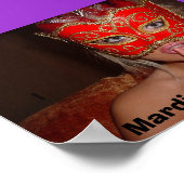 Mardi Gras Süsse Poster (Ecke)