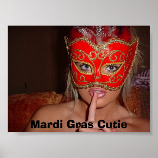 Mardi Gras Süsse Poster