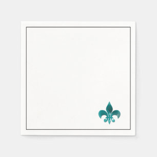 Mardi Gras Symbol Serviette