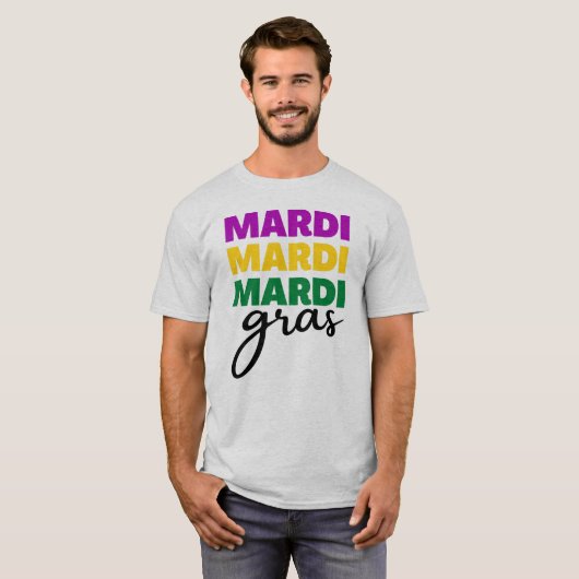 Mardi Gras T-Shirt (Vorne ganz)