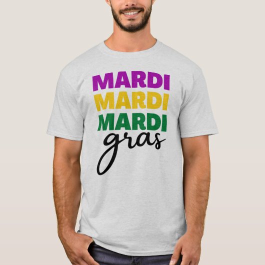 Mardi Gras T-Shirt (Vorderseite)
