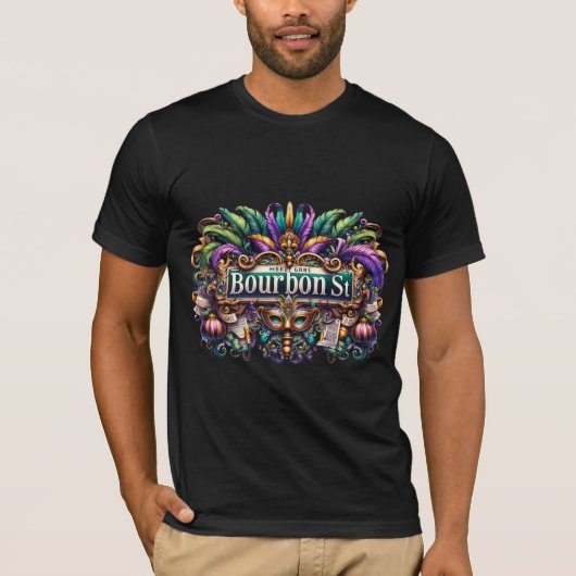 Mardi Gras T-Shirt (Vorderseite)