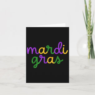 Mardi Gras T Shirt Funny Mardi Gras Party für Männ Karte