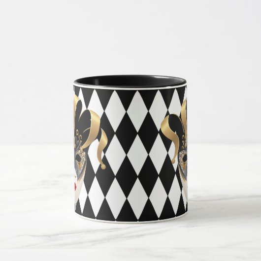 Mardi Gras Tasse (Zentrum)