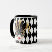 Mardi Gras Tasse (Vorderseite Links)