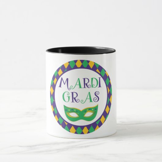Mardi Gras Tasse (Zentrum)
