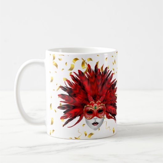 Mardi Gras Tasse (Links)