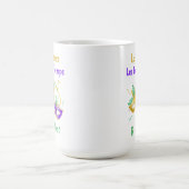 Mardi Gras Tasse, Laissez Les Bon Temps Rouler Kaffeetasse (Mittel)