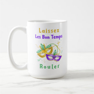 Mardi Gras Tasse, Laissez Les Bon Temps Rouler Kaffeetasse