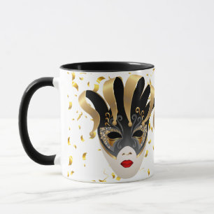 Mardi Gras Tasse Lasse die Rolle der guten Zeiten