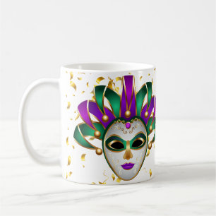 Mardi Gras Tasse Lasse die Rolle der guten Zeiten