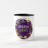 Mardi Gras Tasse zum Feiern (Zentrum)