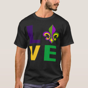 Mardi Gras tee I Liebe Mardi Gras Geschenk für Fet