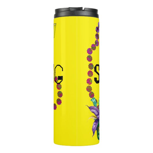 Mardi Gras Thermosbecher (Rückseite)
