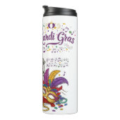 Mardi Gras Thermosbecher (Nach rechts gedreht)