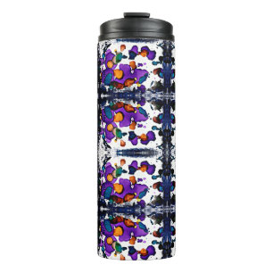 Mardi Gras Thermosbecher