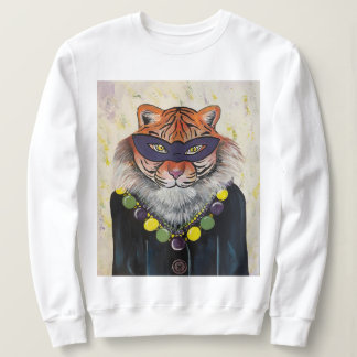 Mardi Gras Tiger Sweatshirt