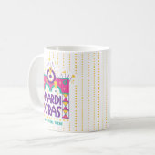 Mardi Gras Torbogen, Galveston, Texas Kaffeetasse (Vorderseite Links)
