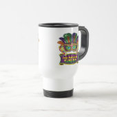 Mardi Gras Travel Mug Kaffeetasse (VorderseiteRechts)