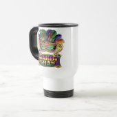 Mardi Gras Travel Mug Kaffeetasse (Vorderseite Links)
