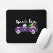 Mardi Gras Truck - Funny Mardi Gras Gift Mousepad (Mit Mouse)