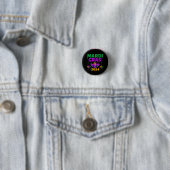 Mardi Gras Trucker Hat Button (Beispiel)