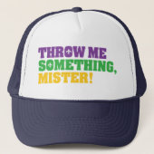 Mardi Gras Trucker Hat Truckerkappe (Vorderseite)