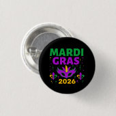 Mardi Gras Trucker-Mütze Button (Vorne & Hinten)