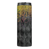 Mardi Gras Tumbler, Colorful Jester Hat Thermosbecher (Rückseite)